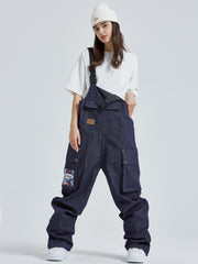 Dook Snow Denim Schneelatzhose für Damen