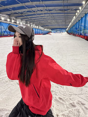 Sudadera con capucha de polar Dook Snow Iconic Rabbit para mujer