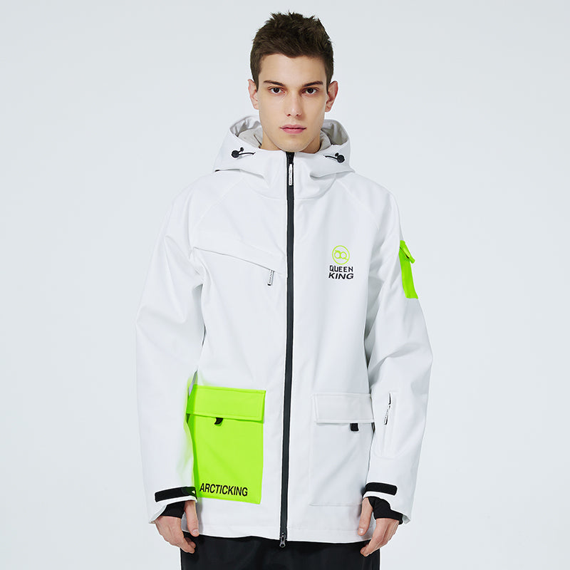 Chaqueta de nieve Arctic King &amp; Queen Mountain Adventure para hombre