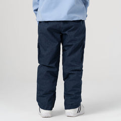 Pantalones de nieve de mezclilla con aislamiento SnowGuard para hombre