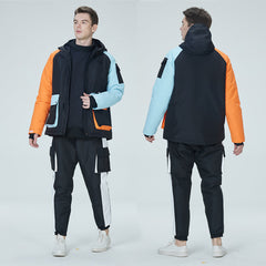 Trajes de nieve Arctic Queen Divided Sky Colorblock para hombre