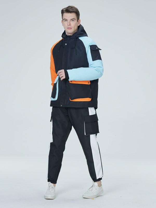 Trajes de nieve Arctic Queen Divided Sky Colorblock para hombre