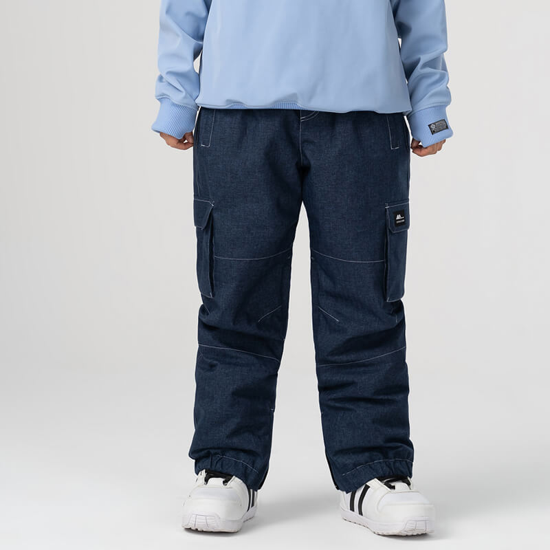 Isolierte SnowGuard-Schneehose aus Denim für Herren