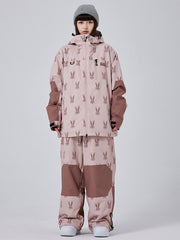 Adorable Snow Rabbit Freeride Baggy-Schneeanzug für Damen