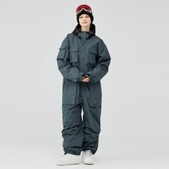 Traje de nieve de una pieza Arctic Queen IceStorm Mountain Adventure para mujer