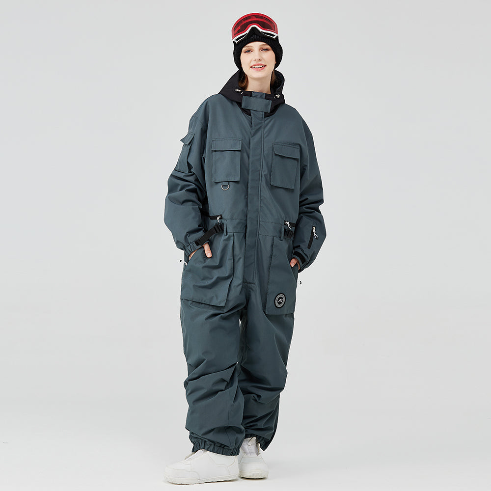 Traje de nieve de una pieza Arctic Queen IceStorm Mountain Adventure para mujer