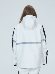 Chaqueta de nieve reflectante con rayas Winter Guide de Arctic Queen para mujer