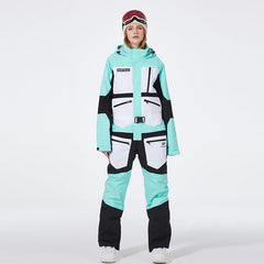 SpeedPanda Mountain Unisex Alpine GlacierPro Extreme Einteiler-Overall für Damen