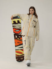 Trajes de nieve cargo a rayas Mountain Breaker de Air Pose para mujer