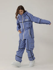 Trajes de nieve cargo a rayas Mountain Breaker de Air Pose para mujer