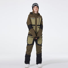 SpeedPanda Mountain Unisex Alpine GlacierPro Extreme Einteiler-Overall für Damen