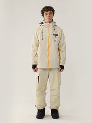 Trajes de nieve cargo a rayas Air Pose Mountain Breaker para hombre