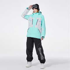 SpeedPanda Mountain Unisex Alpine Avalanche Flare Expedition Schneeanzug für Damen