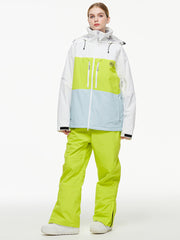 Trajes de nieve térmicos con petos y cortavientos Arctic Queen Mountain para mujer