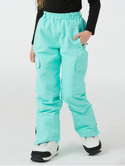 Pantalones de nieve impermeables unisex para niños Mountain Explorer