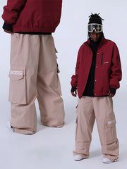 Pantalones de nieve holgados y de gran tamaño RenChill Mountain para hombre