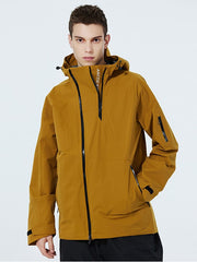 Chaqueta de nieve con dos cremalleras y aislamiento SnowGuard para hombre