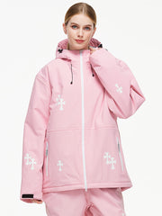 Arctic Queen Snowflake Princess Fantasy Schneejacke für Damen