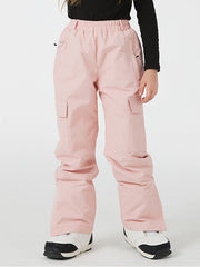 Pantalones de nieve impermeables unisex para niños Mountain Explorer