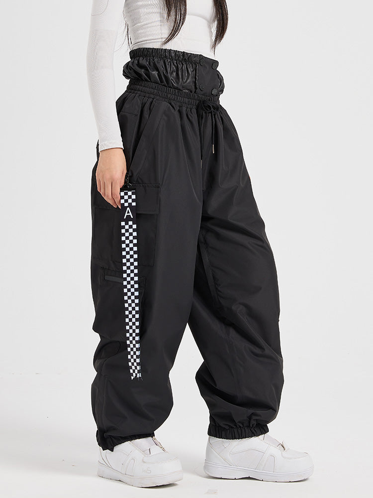 RAWRWAR Prime Cargo Baggy Snowboardhose für Damen