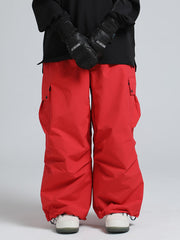 Pantalones de snowboard holgados Gsou Snow Mountain Chill Freestyle para hombre