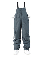 Pantalones de snowboard con petos Winter Slope Shredding para mujer