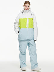 Trajes de nieve térmicos con petos y cortavientos Arctic Queen Mountain para mujer