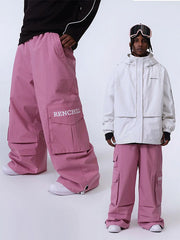 RenChill Mountain Oversize Baggy-Schneehose für Herren