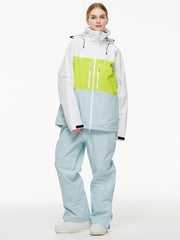 Trajes de nieve térmicos con petos y cortavientos Arctic Queen Mountain para mujer