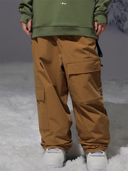 Pantalones de nieve cargo Freestyle Mountain para hombre