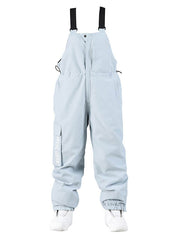 Pantalones de snowboard con petos Winter Slope Shredding para mujer