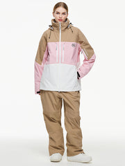 Trajes de nieve térmicos con petos y cortavientos Arctic Queen Mountain para mujer