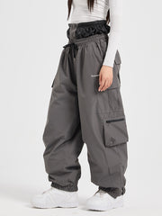 RAWRWAR Prime Cargo Baggy Snowboardhose für Damen