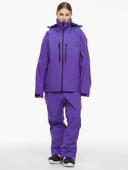 Trajes de nieve térmicos con petos y cortavientos Arctic Queen Mountain para mujer