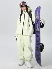 Traje de nieve holgado para todo tipo de clima, unisex, duradero, Mountain Pro, de Searipe para mujer