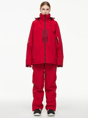 Trajes de nieve térmicos con petos y cortavientos Arctic Queen Mountain para mujer