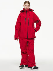 Trajes de nieve térmicos con petos y cortavientos Arctic Queen Mountain para mujer