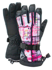 Gsou Snow Damen Skihandschuhe, warm, wasserdicht, für den Winter, Outdoor, Schnee, Snowboard, sportliche Handschuhe