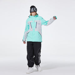 SpeedPanda Mountain Unisex Alpine Avalanche Flare Expedition Schneeanzug für Damen