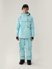 Trajes de nieve cargo a rayas Mountain Breaker de Air Pose para mujer