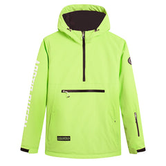 Chaqueta de nieve anorak con media cremallera Mountain Challenger para mujer