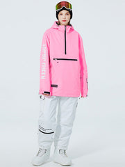 WinterPeak SnowGuard Anorak-Schneeanzüge mit halbem Reißverschluss für Damen