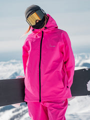 Chaqueta de snowboard de montaña para todas las estaciones Rabbit Snow para mujer