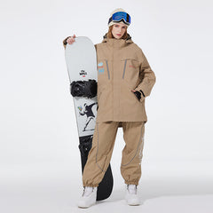 SpeedPanda Mountain Unisex Alpine Avalanche Flare Expedition Schneeanzug für Damen