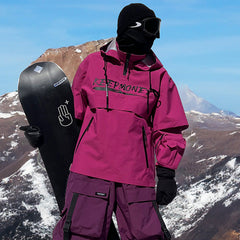 Chaqueta de snowboard holgada Mountain Chill de Keep Money para mujer