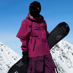 Chaqueta de snowboard holgada Mountain Chill de Keep Money para mujer