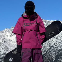 Chaqueta de snowboard holgada Mountain Chill de Keep Money para mujer