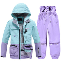 Conjuntos de chaqueta y pantalones de nieve Freestyle Winter Sport para mujer Arctic Queen