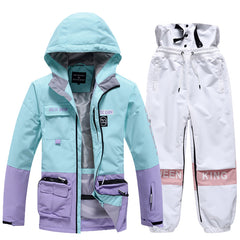 Conjuntos de chaqueta y pantalones de nieve Freestyle Winter Sport para mujer Arctic Queen