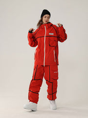 Trajes de nieve cargo a rayas Mountain Breaker de Air Pose para mujer